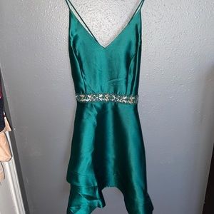 Stunning emerald green dress